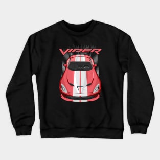 Viper SRT-red and white Crewneck Sweatshirt